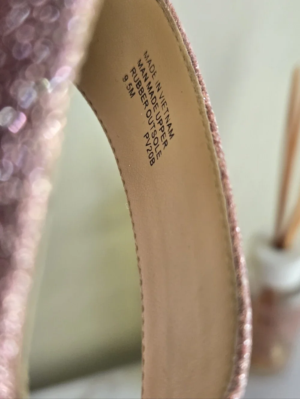 GUC Michael Kors Mila Slingback Sandals in Primrose Pixie Glitter Size 9.5